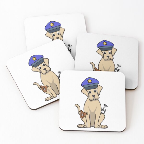 Item preview, Funny Big dog Police designed and sold by Pet Station.