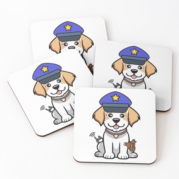 Item preview, Funny Happy dog Police designed and sold by Pet Station.