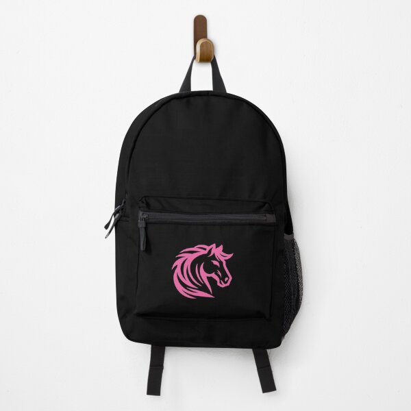 Item preview, Pink horse design for the equestrian designed and sold by RetroMaritalArt.