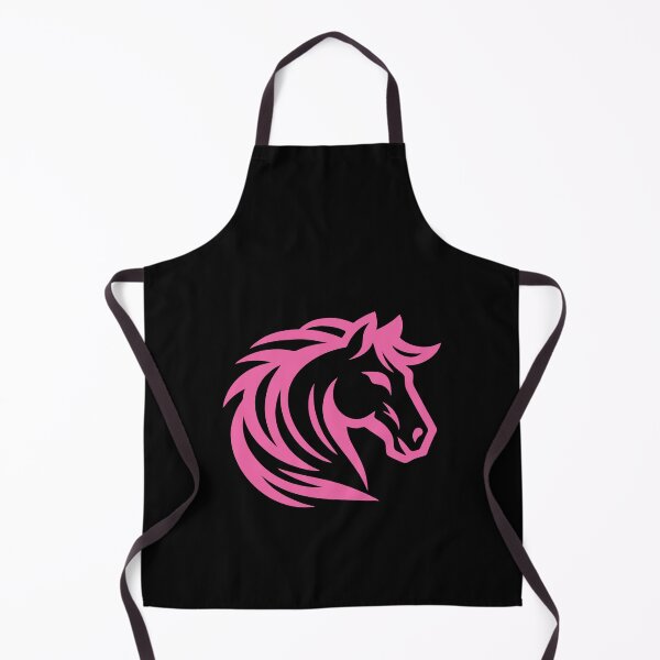 Item preview, Pink horse design for the equestrian designed and sold by RetroMaritalArt.