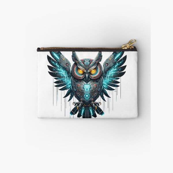 Item preview, Cyber Owl Graffiti - Futuristic Street Art designed and sold by latelierdechris.
