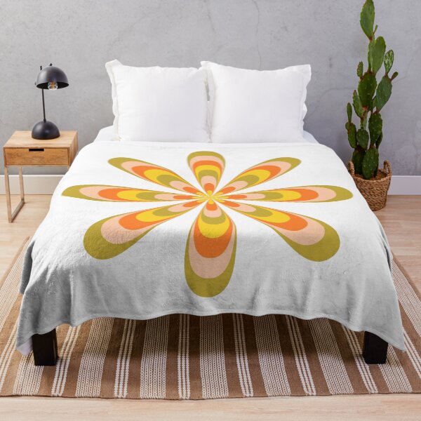 Item preview, Golden Groovy Retro Daisy designed and sold by kornerupine.