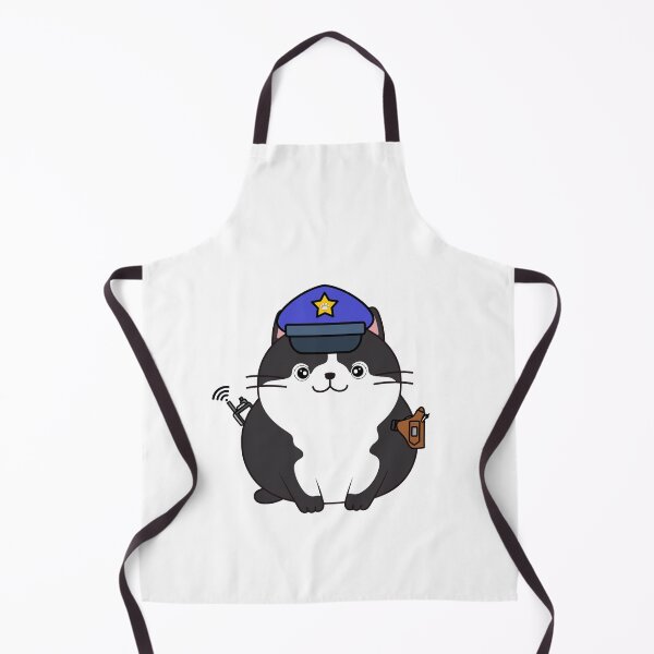 Item preview, Funny fat cat Police designed and sold by Pet Station.