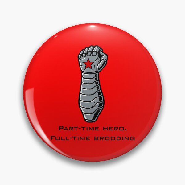 Item preview, Cyber ​​arm and text Part-time hero. Full-time thoughtfulness designed and sold by EchoOfSilence.