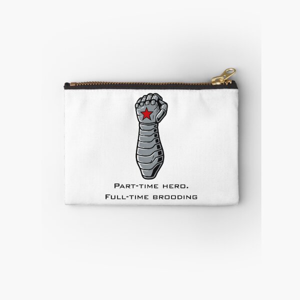 Item preview, Cyber ​​arm and text Part-time hero. Full-time thoughtfulness designed and sold by EchoOfSilence.