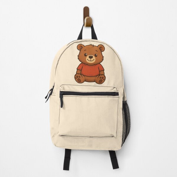 Item preview, Cute Cartoon Bear in Red Shirt – Funny and Lovable Animal Art designed and sold by updo1.
