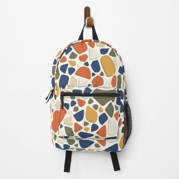 Item preview, Modern Organic Terrazzo - Seamless Stone Chip Pattern designed and sold by Ajay Creative Studio.