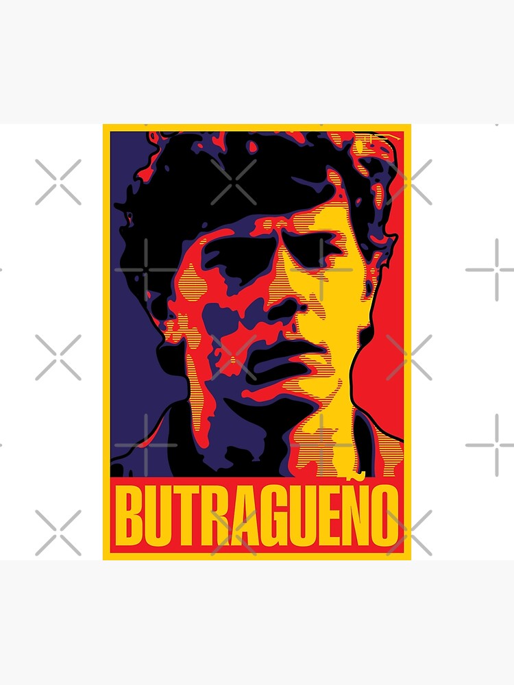 Poster Original BUTRAGUENO (Espagne / Real Madrid) - Onze Mondial - Fabriqué En France