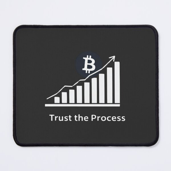Item preview, Trust the Process Bitcoin Design designed and sold by Crypto Threads.