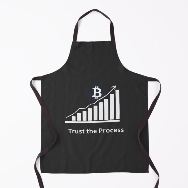Item preview, Trust the Process Bitcoin Design designed and sold by Crypto Threads.
