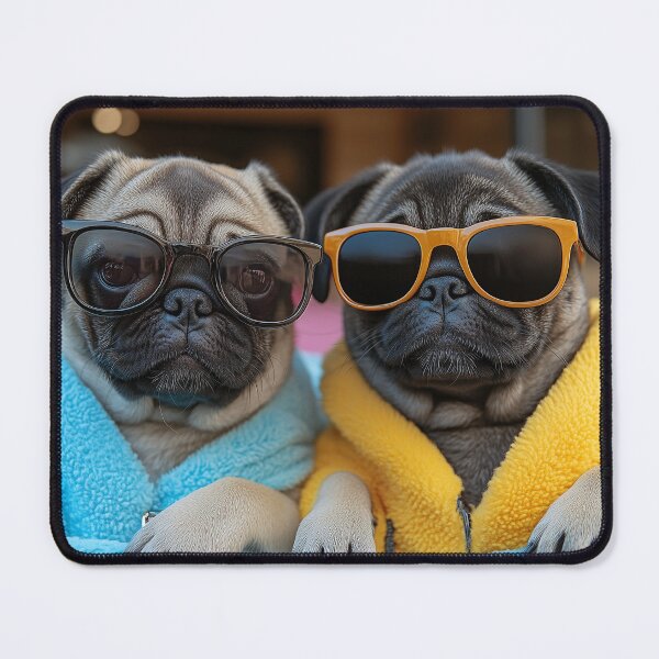 Item preview, Paxton and Poppy Pug designed and sold by imagefx.