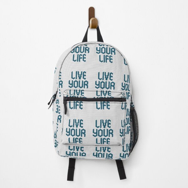 Item preview, Live Your Life Mosaic Uplifting Inspirational Dark Blue designed and sold by kakarikihill.