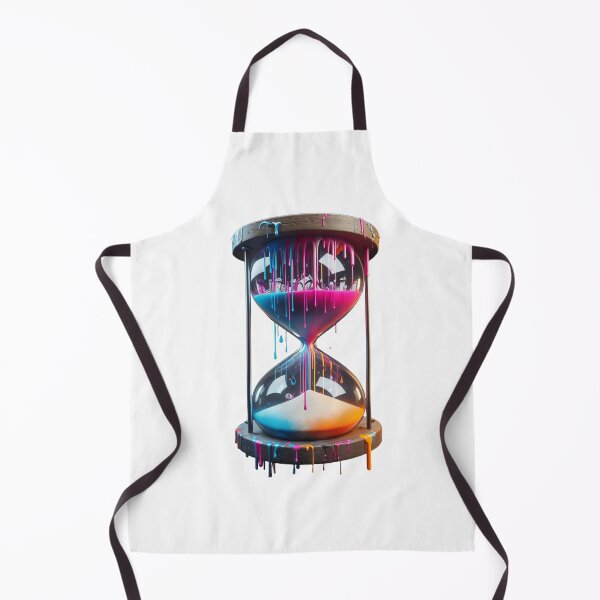Item preview, Dripping Hourglass of Time - Colorful Artistic Vision designed and sold by latelierdechris.