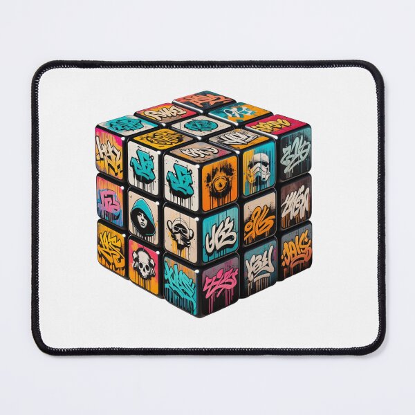 Item preview, Graffiti Rubik's Cube - Street Art Puzzle designed and sold by latelierdechris.