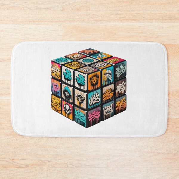 Item preview, Graffiti Rubik's Cube - Street Art Puzzle designed and sold by latelierdechris.
