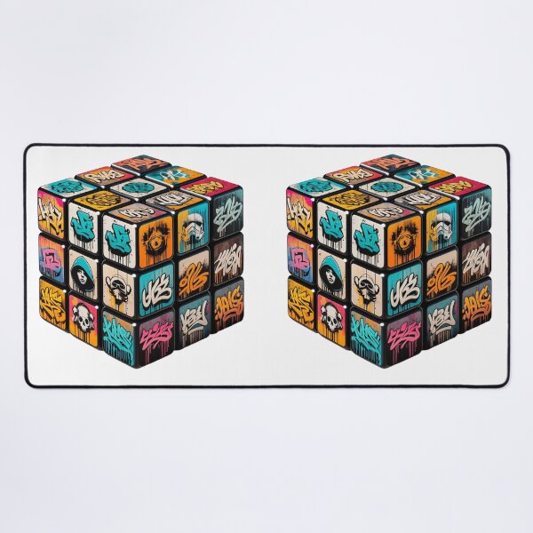 Item preview, Graffiti Rubik's Cube - Street Art Puzzle designed and sold by latelierdechris.