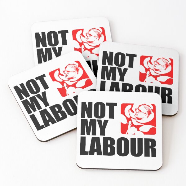 Item preview, Not my Labour- starmer sticker designed and sold by ArtisanGroove.