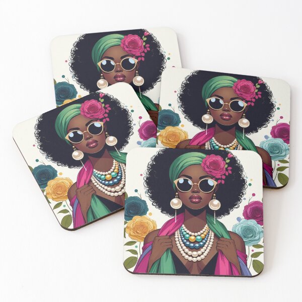 Item preview, African chic woman designed and sold by karenndesigns.