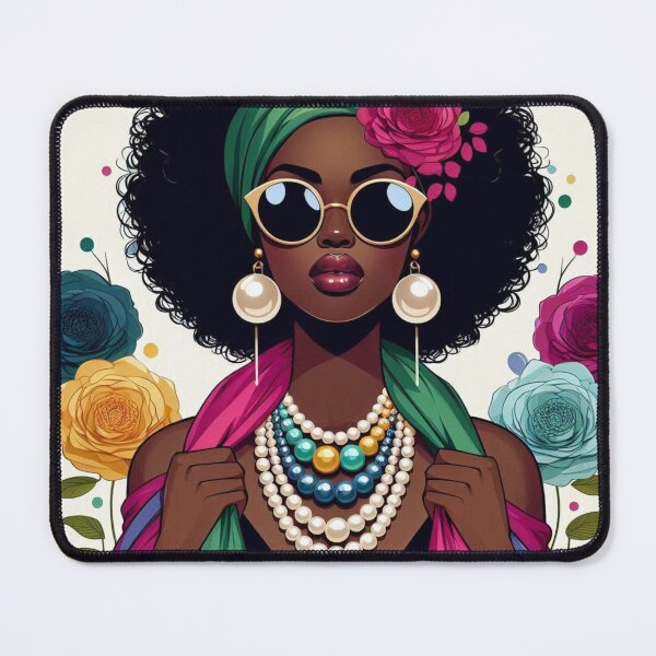Item preview, African chic woman designed and sold by karenndesigns.