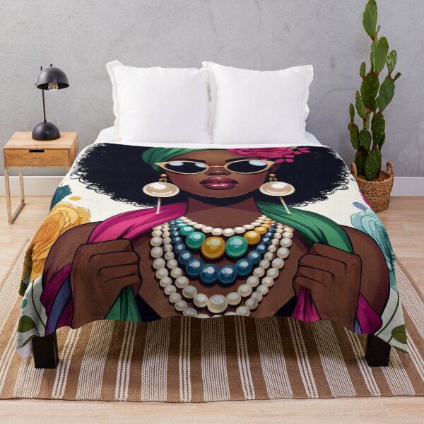 Item preview, African chic woman designed and sold by karenndesigns.