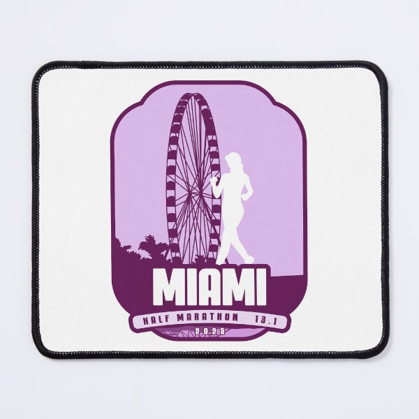 Artikelvorschau, Miami Halbmarathon – 2025 entworfen und verkauft von Moritz Schwäble.