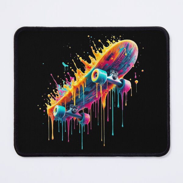 Item preview, Color Splash Skateboard - Bold Urban Art designed and sold by latelierdechris.