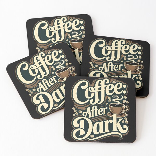 Item preview, Coffee after dark - Espresso yourself - I'm lovin' coffee - Coffee moments - Coffee for all - A coffee is forever - Worship coffee - The more coffee the better - Coffee is forever designed and sold by JansenGS.