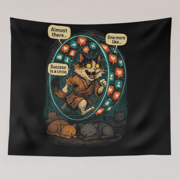 Item preview, "Rat Race – Success Is a Circle" designed and sold by Kubiru.