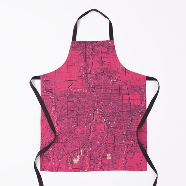 Item preview, Medan City Map Indonesia - Blossom designed and sold by deMAP.