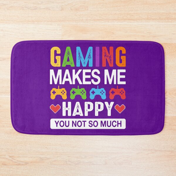 Item preview, gaming, video games, gamer, funny, geek, gaming makes me happy, games, gamer till the end designed and sold by happinesproject.