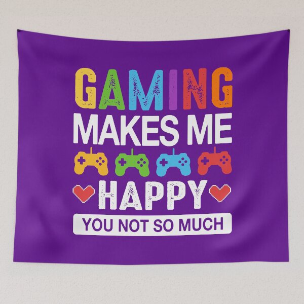 Item preview, gaming, video games, gamer, funny, geek, gaming makes me happy, games, gamer till the end designed and sold by happinesproject.