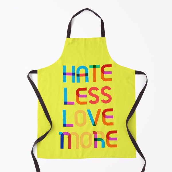 Item preview, Hate less love more, positive saying designed and sold by Mauswohn.