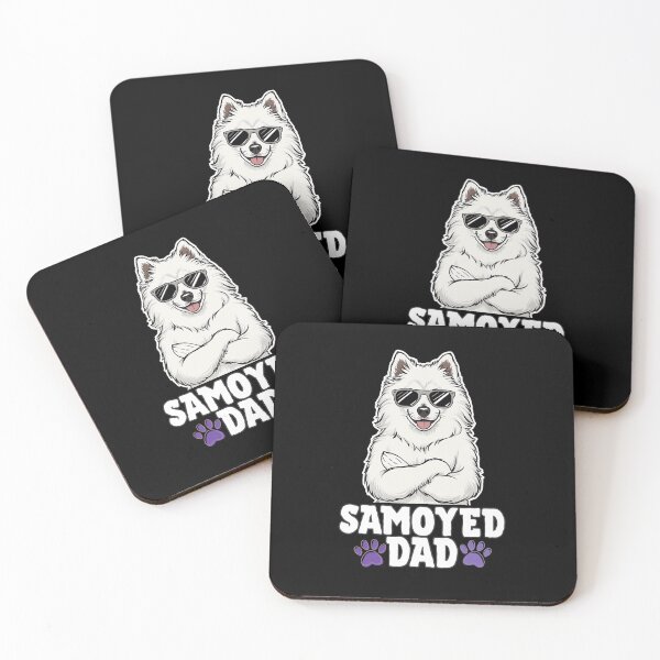 Item preview, Samoyed Dad – Fluffy, Loyal, and Always Smiling designed and sold by GoodyPaws.