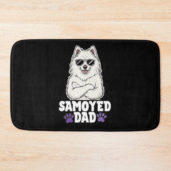 Item preview, Samoyed Dad – Fluffy, Loyal, and Always Smiling designed and sold by GoodyPaws.