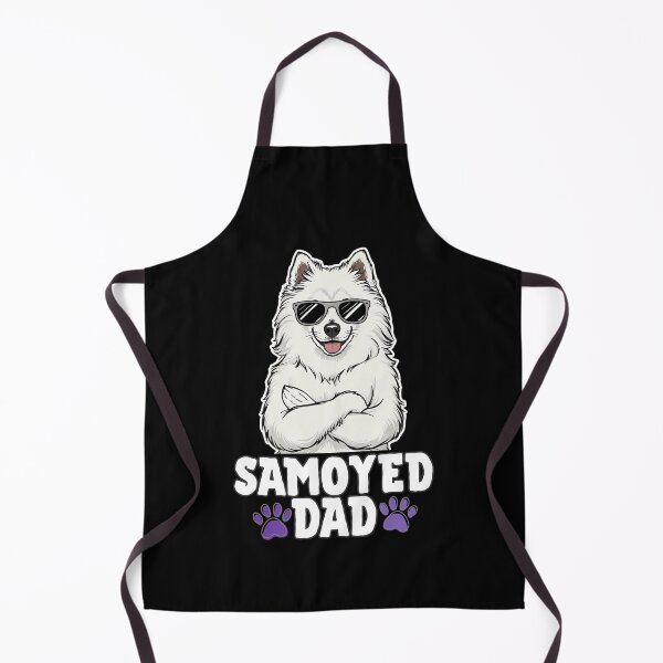Item preview, Samoyed Dad – Fluffy, Loyal, and Always Smiling designed and sold by GoodyPaws.