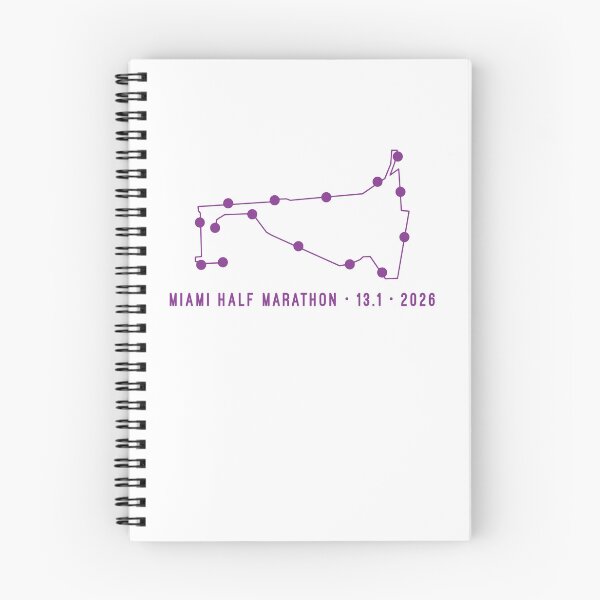 Artikelvorschau, Miami Halbmarathon – 2026 entworfen und verkauft von Moritz Schwäble.