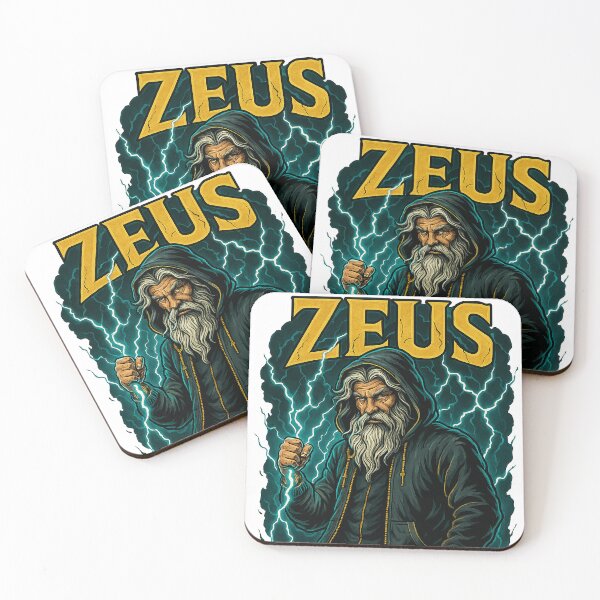 Item preview, Zeus Reimagined – Street God of Thunder designed and sold by Patternicity.