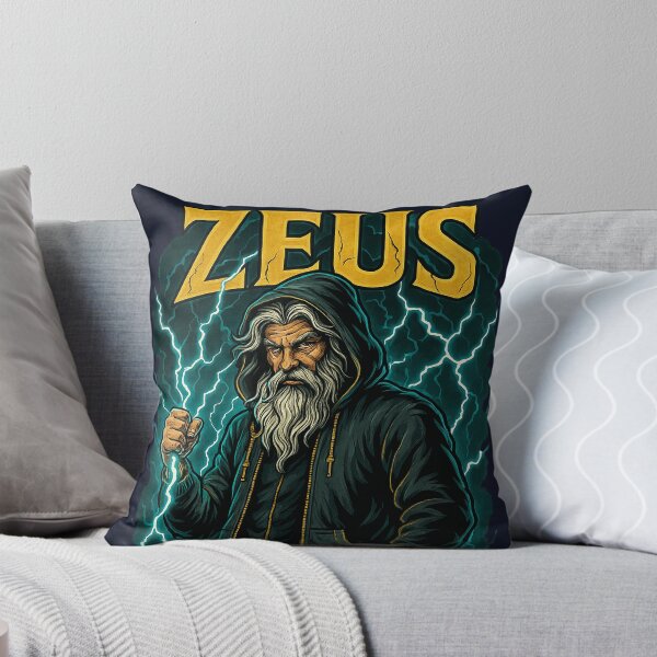 Artikelvorschau, Zeus neu erfunden – Straßengott des Donners entworfen und verkauft von Patternicity.