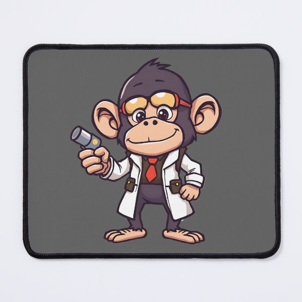 Item preview, The doctor is a monkey. 2 designed and sold by SanchillShop.