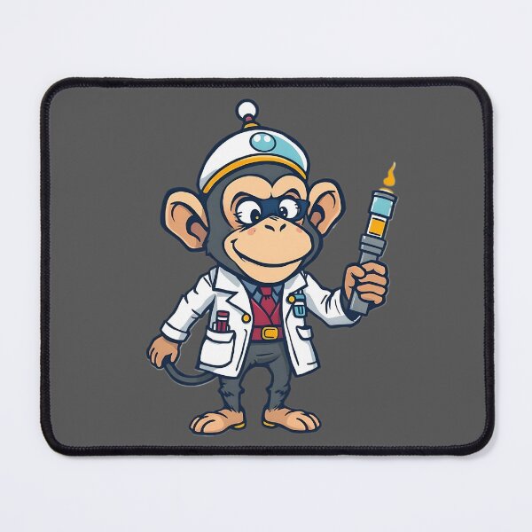 Item preview, The doctor is a monkey. 3 designed and sold by SanchillShop.