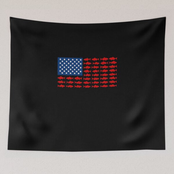 Item preview, American Flag Fishing Bass Fish Dad Kids Patriotic designed and sold by MOHITSALVI.