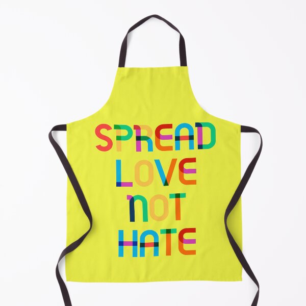 Item preview, Spread love not hate, motivational quote designed and sold by Mauswohn.