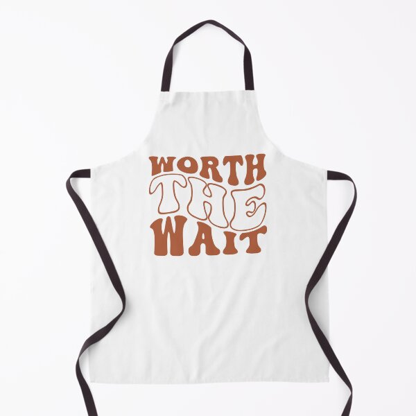 Item preview, Worth The Wait Retro Groovy Typography designed and sold by XuanhieuBp.