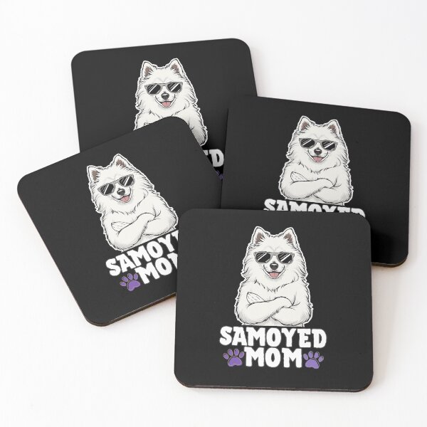 Item preview, Samoyed Mom – Fluffy, Loving, and Always Smiling designed and sold by GoodyPaws.