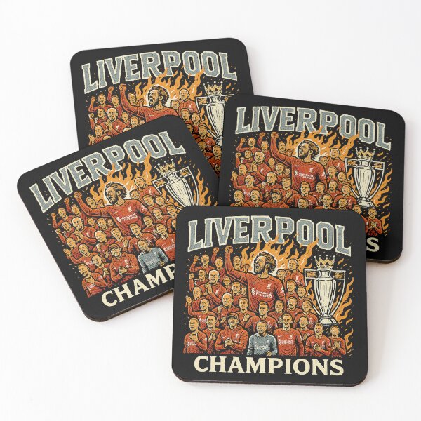 Item preview, Liverpool FC Champions Team Triumph Art designed and sold by zzz888.