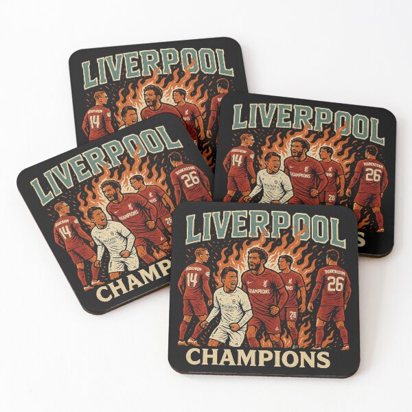 Item preview, Liverpool Champions Football Players Art designed and sold by zzz888.