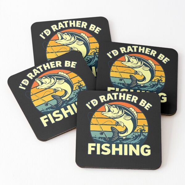 Item preview, Funny Id Rather Be Bass Fishing-Shirt Men Boy Fisherman Dad designed and sold by cawtoon.