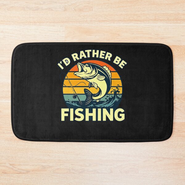 Item preview, Funny Id Rather Be Bass Fishing-Shirt Men Boy Fisherman Dad designed and sold by cawtoon.