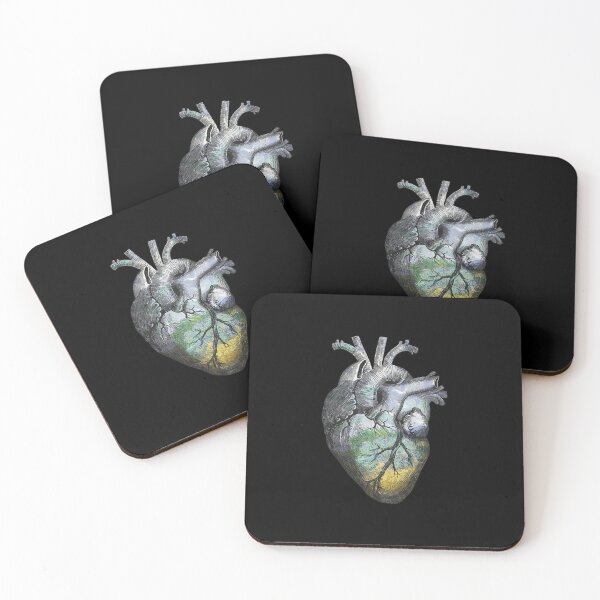 Item preview, Anatomical Heart: Vincent van Gogh - Wheat Field With Cypresses designed and sold by Gezzoto's Brewery.