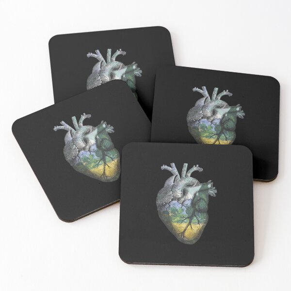Item preview, Anatomical Heart: Vincent van Gogh - Wheat Field With Cypresses designed and sold by Gezzoto's Brewery.